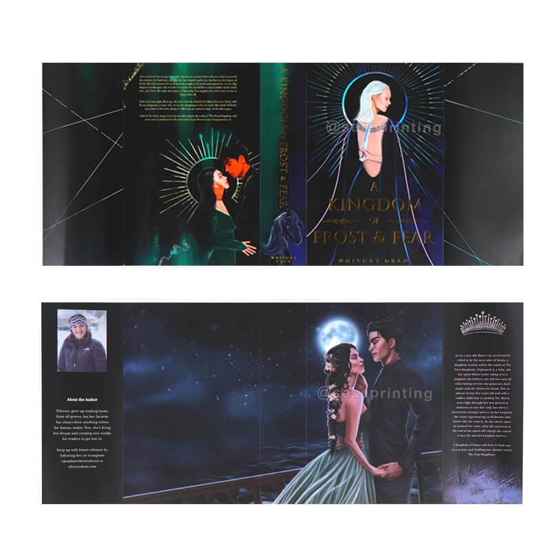 Double Sided Printing Dust Jackets for Special Edition Books