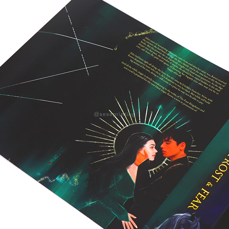Double Sided Printing Dust Jackets for Special Edition Books