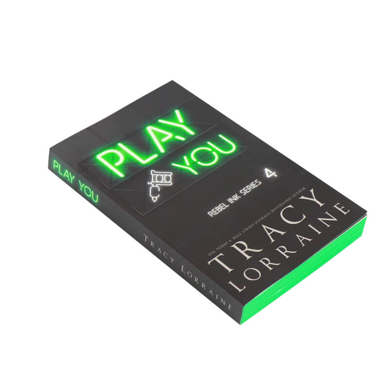 Creating Special Edition Paperback Book Printed with Sprayed Edges