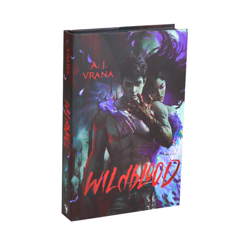 Printed Special Edition Book with Sprayed Edges and Dust Jackets