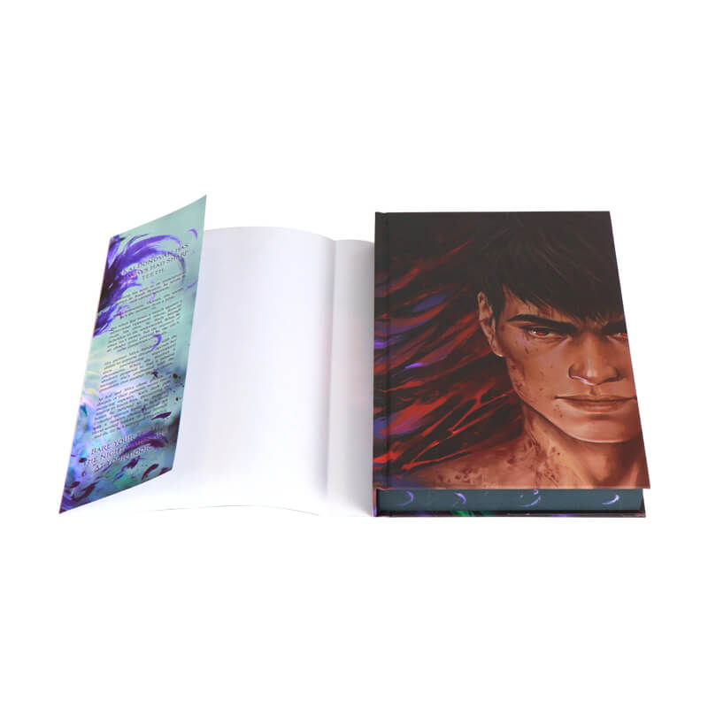 Printed Special Edition Book with Sprayed Edges and Dust Jackets