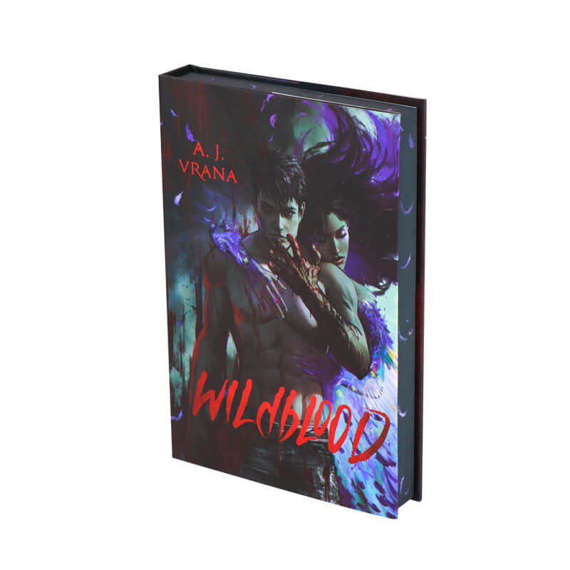 Printed Special Edition Book with Sprayed Edges and Dust Jackets