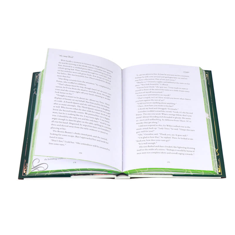 Special Edition Book Printing with Sprayed Edges and Dust Jackets