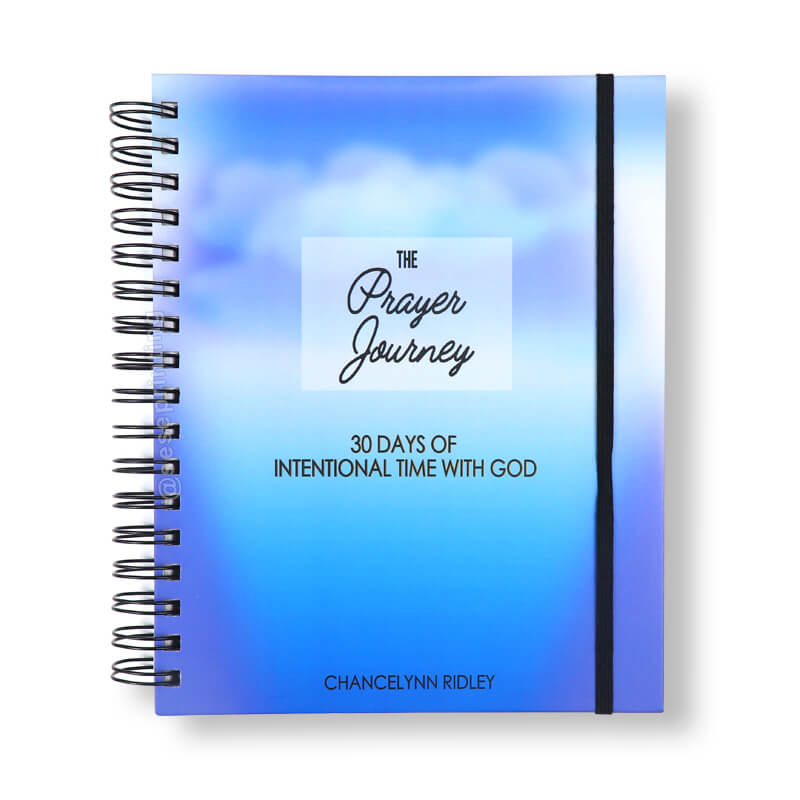 Custom Spiral Prayer Journal Printed Spiritual Affirmation Planner