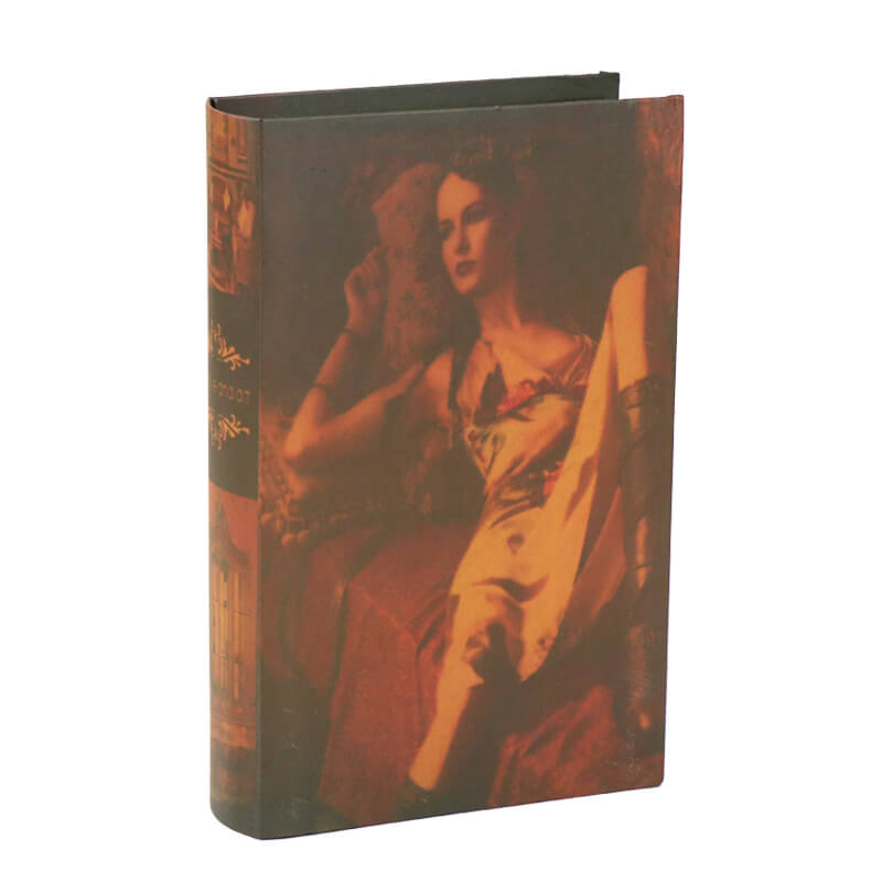 Decoration Book Set Hardcover Round Spine Coffee Table Book Printing