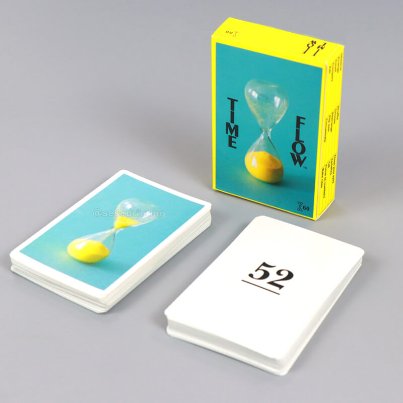 Custom Deck of Card Game Printing Luxury Playing Card for Party