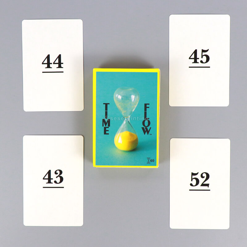 Custom Deck of Card Game Printing Luxury Playing Card for Party