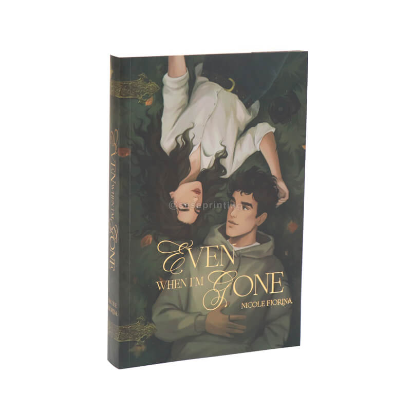 Color Printing Perfect Bound Book Softcover Romance Novel in China