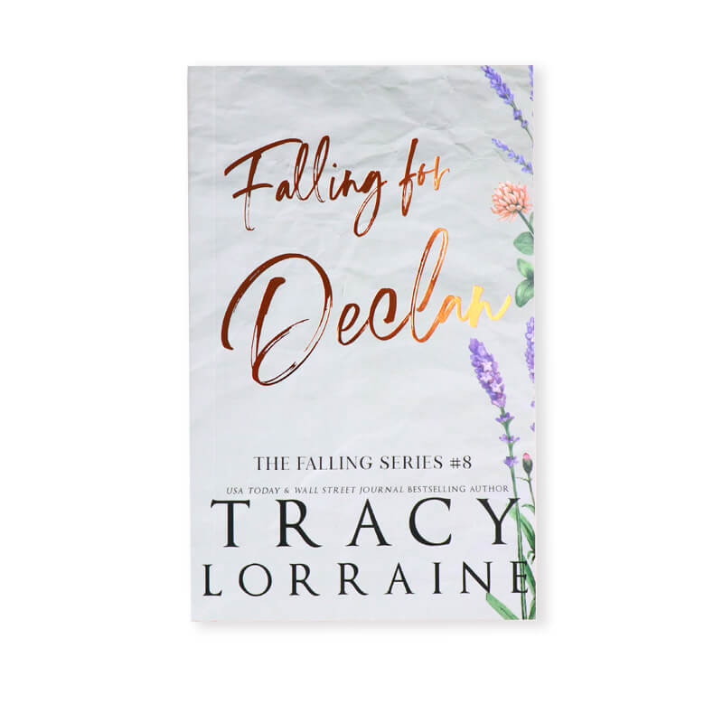 Publishing Printed Foil Stamping Paperback Novel with Sprayed Edges