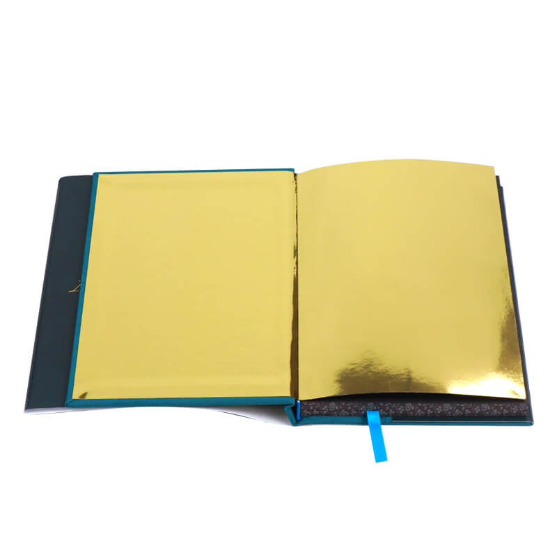 Hardcover Books with Gold Paper Endpapers, Sprayed Edges and Foiled Dust Jackets