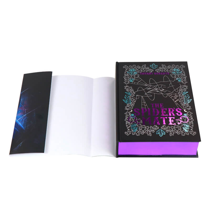 Hardcover Book with Foil Stamping on Dust Jackets and Stenciled Edges