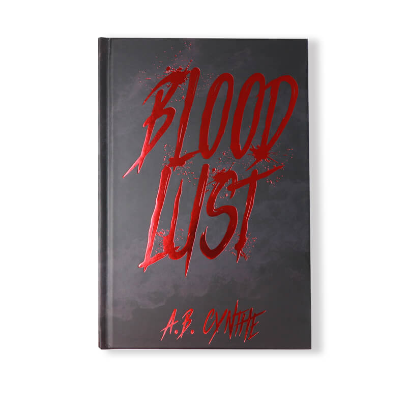 Special Edition Hardcover Novel with Endpapers, Foil on Cover and Sprayed Edges