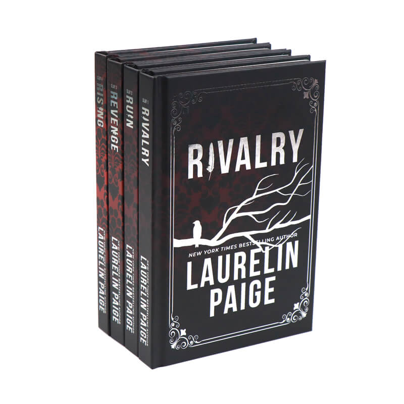 Hardcover Special Edition Novel with Silver Stamping on the Cover and Foiled Edges