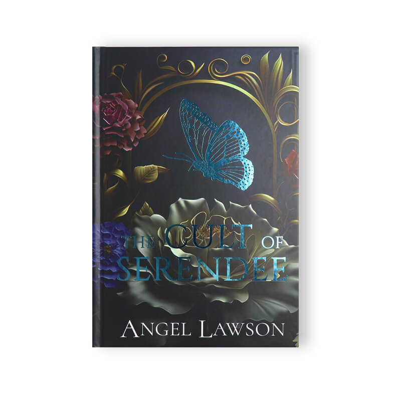 Printed Teen Romance Books with Blue Foil on Cover and Foiled Edges