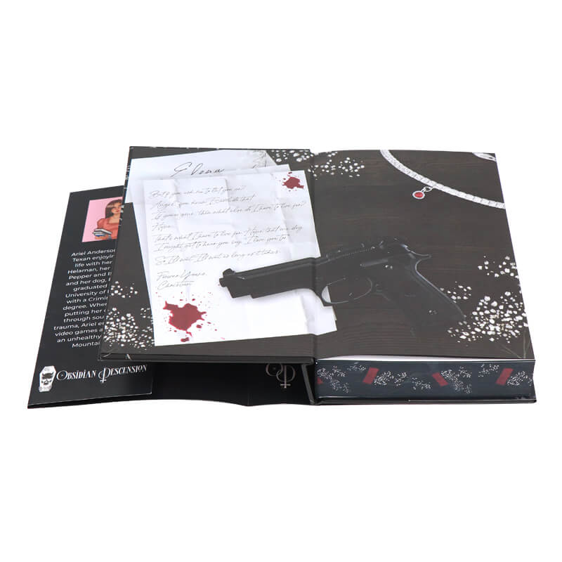 Thrillers and Suspense Fiction with Foil Dust Jackets and Sprayed Edges