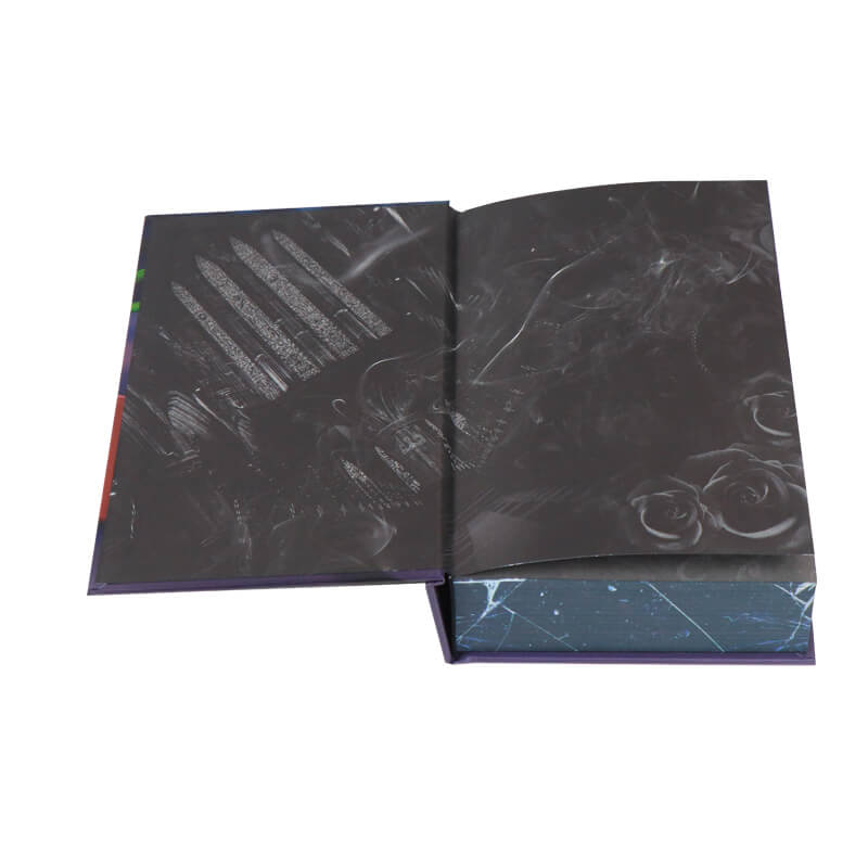 Custom Case Bound Book Printing with Sprayed Edges and End Papers