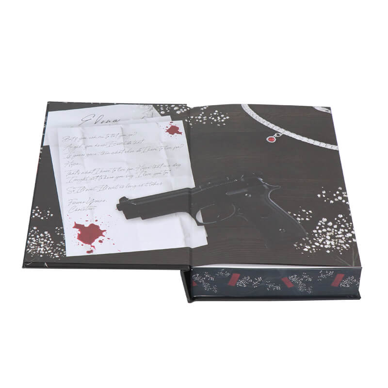Foil Stamping Hardcover Book Printed with Full Color Sprayed Edges