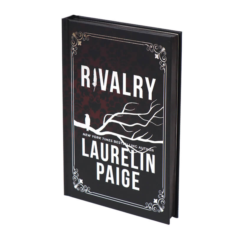 Self Publish Hardcover Book Printing with Solid Color Sprayed Edges