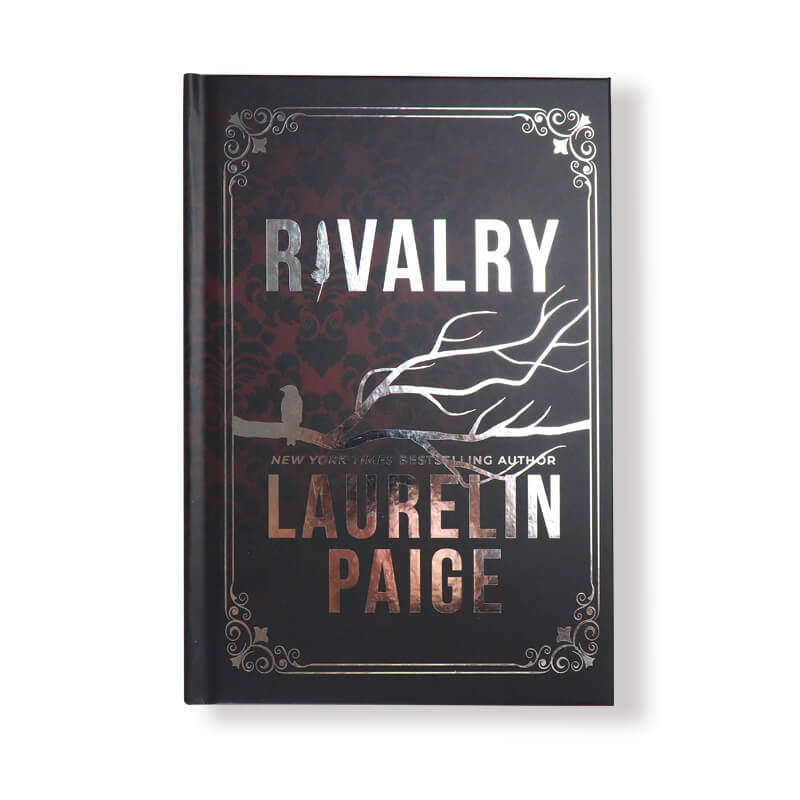 Self Publish Hardcover Book Printing with Solid Color Sprayed Edges