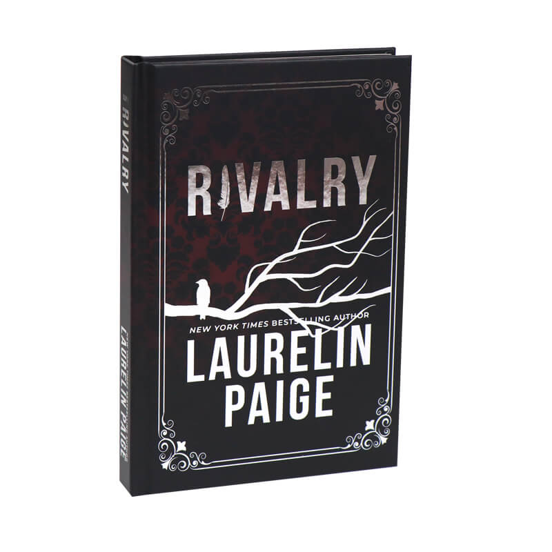 Self Publish Hardcover Book Printing with Solid Color Sprayed Edges