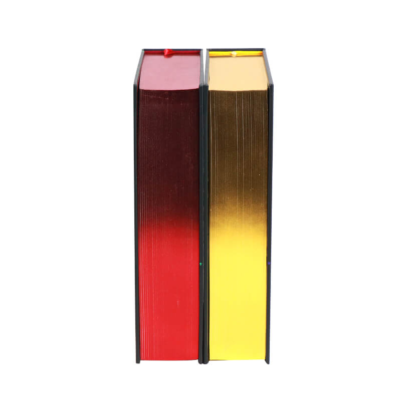 Printed Special Edition Book with Ribbon, Sprayed Edges and Foiling on Cover