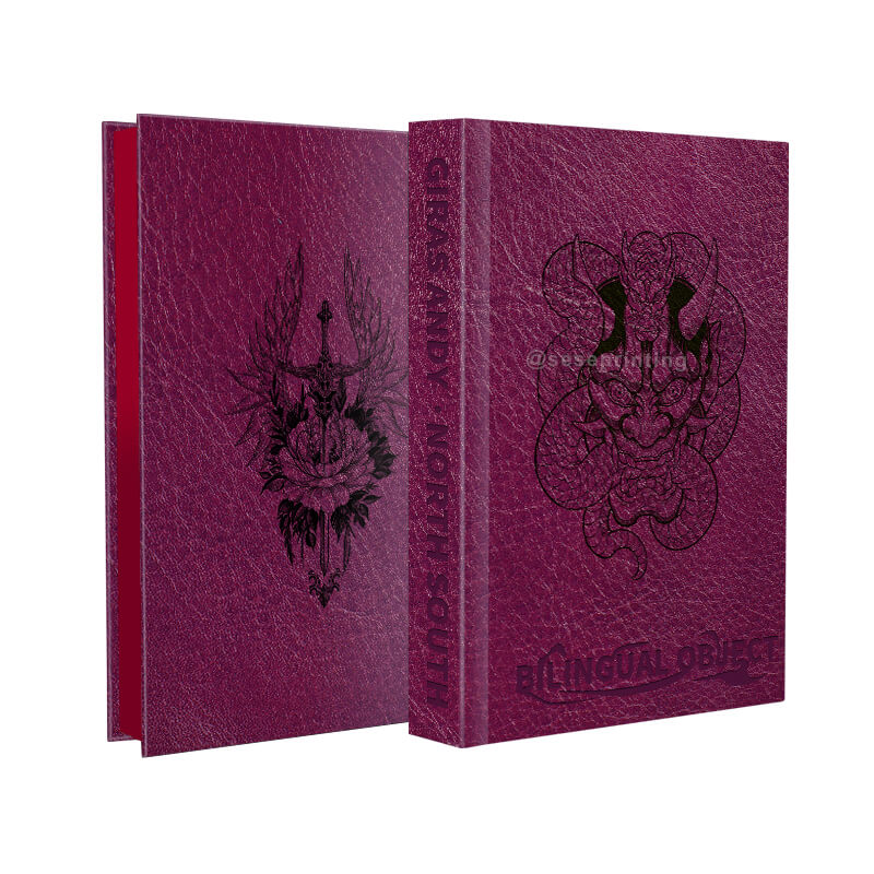 Leather Bound Special Edition Fiction Novels with Sprayed Edges