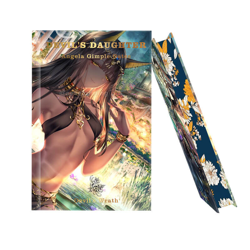 Printed 6x9” Special Edition Hardcover Book with Sprayed Edges
