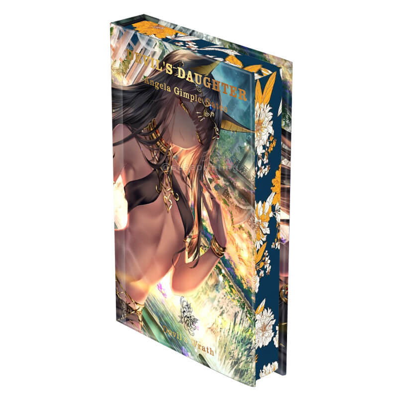 Printed 6x9” Special Edition Hardcover Book with Sprayed Edges