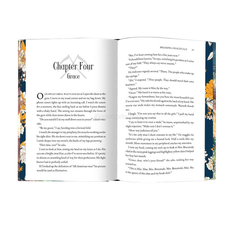 Printed 6x9” Special Edition Hardcover Book with Sprayed Edges