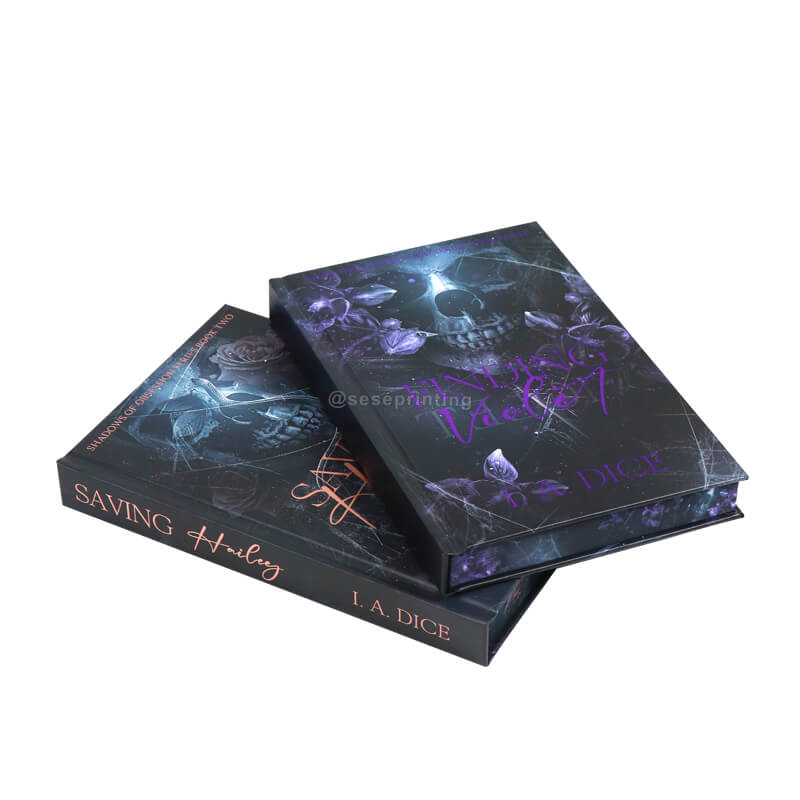 Series of Novels Special Edition Romance Book Printed with Sprayed Edges
