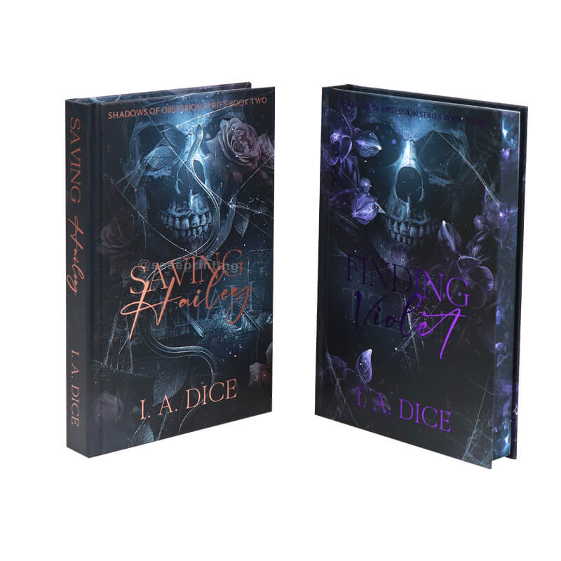 Series of Novels Special Edition Romance Book Printed with Sprayed Edges