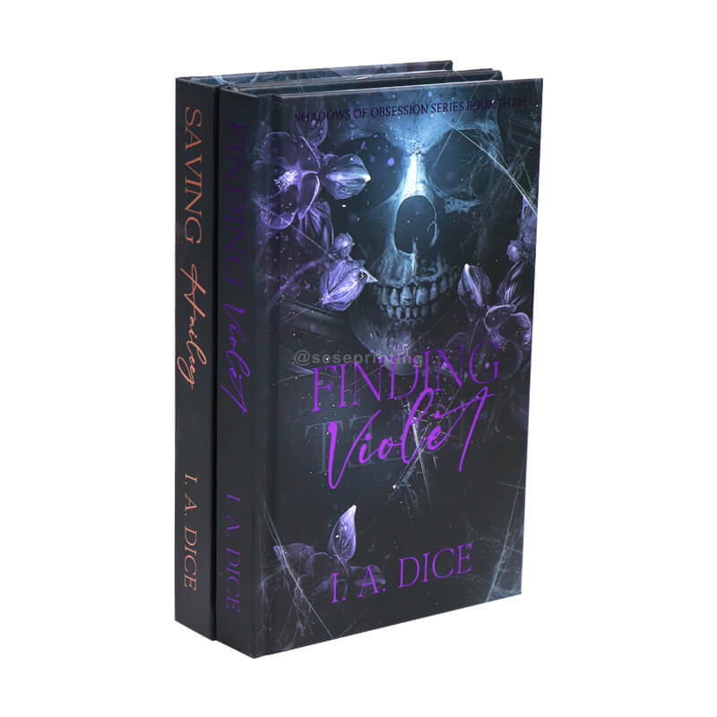 Series of Novels Special Edition Romance Book Printed with Sprayed Edges