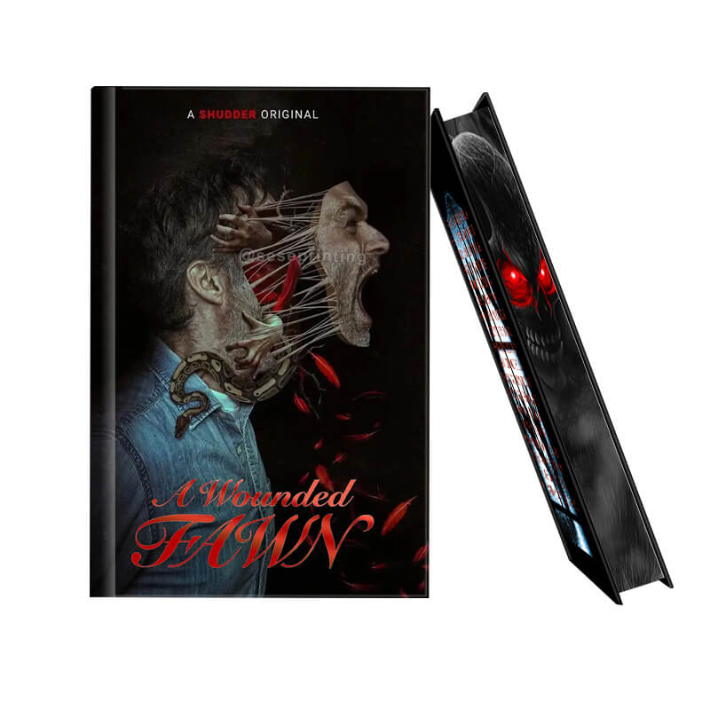 Dark Romance Novels Printing Sprayed Edges and Red Foil on Cover