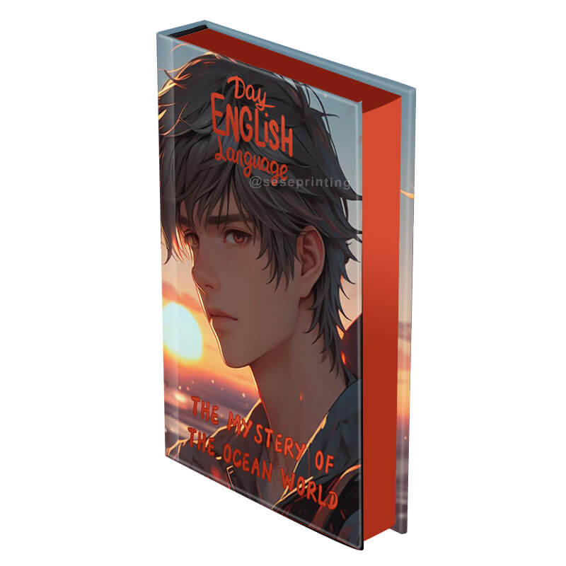Foil Stamping Special Edition Hardback Book with Sprayed Edges