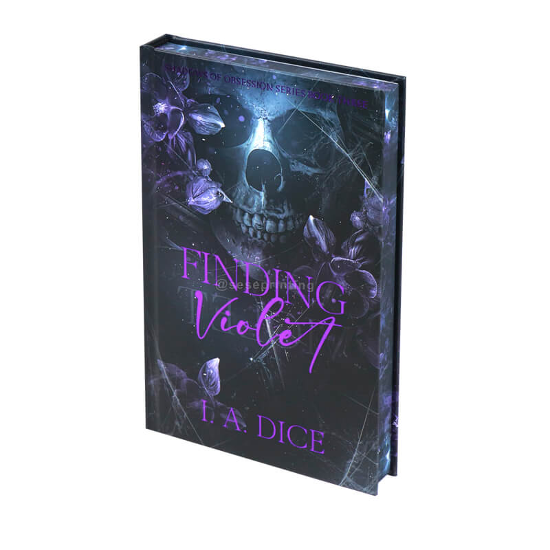 Special Edition Book Printing Sprayed/Stencil Edges on a Hardcover