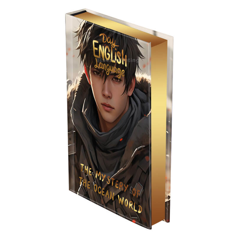 Printed Hardback Book with Gold Foil Stamping and Gilded Sprayed Edges