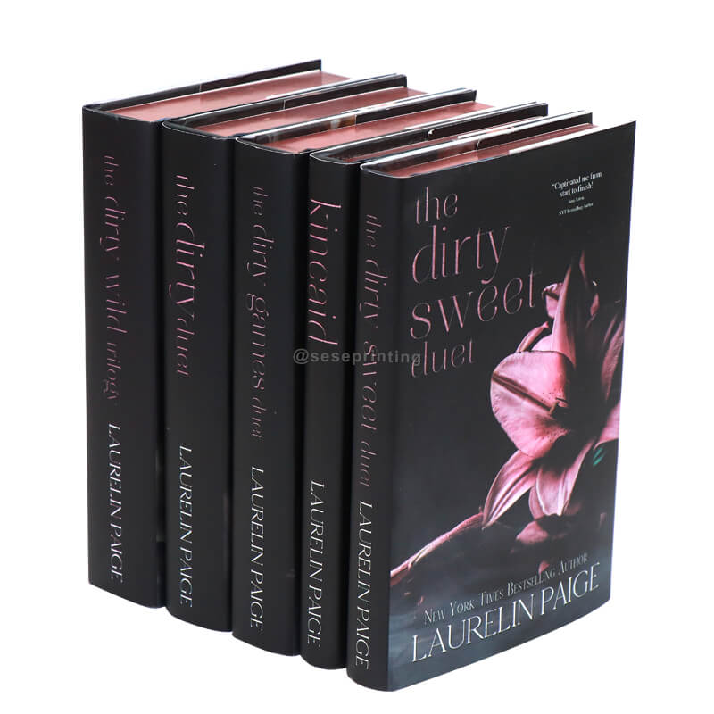 Special Editions Collection Case Bound Book Printed with Sprayed Edges and Dust Jackets