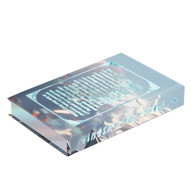 Self Publish Your Hardcover Books with Foil on Cover and Sprayed Edges