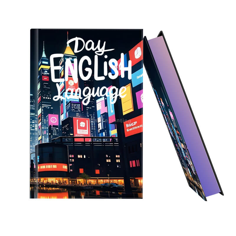 Hardcover Book Printing Special Edition Novel with Sprayed Edges