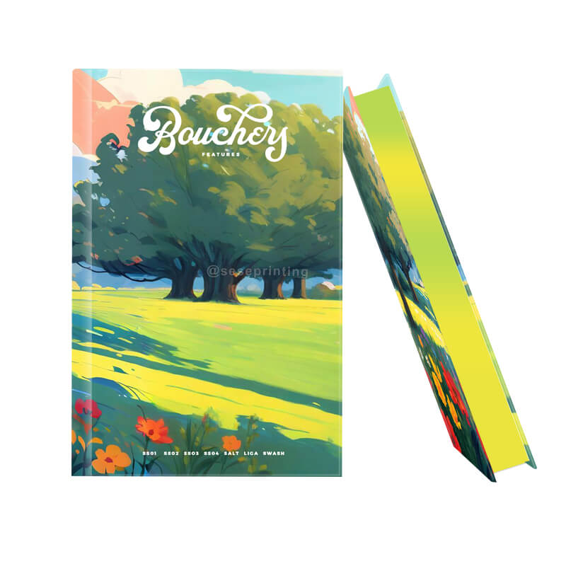 Hardcover Book Publishing Supplier Custom Book Printing Sprayed Edges