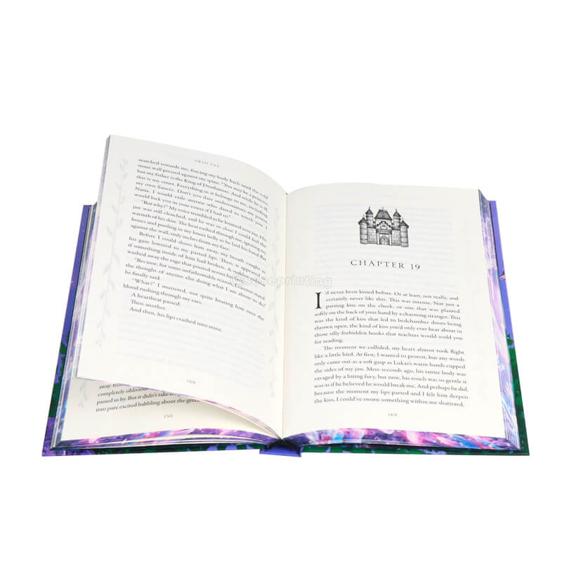 Published Special Edition Book with Sprayed Edge and Color End Pages
