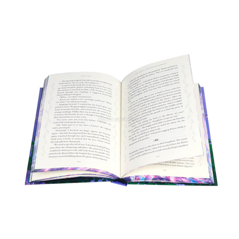 Published Special Edition Book with Sprayed Edge and Color End Pages