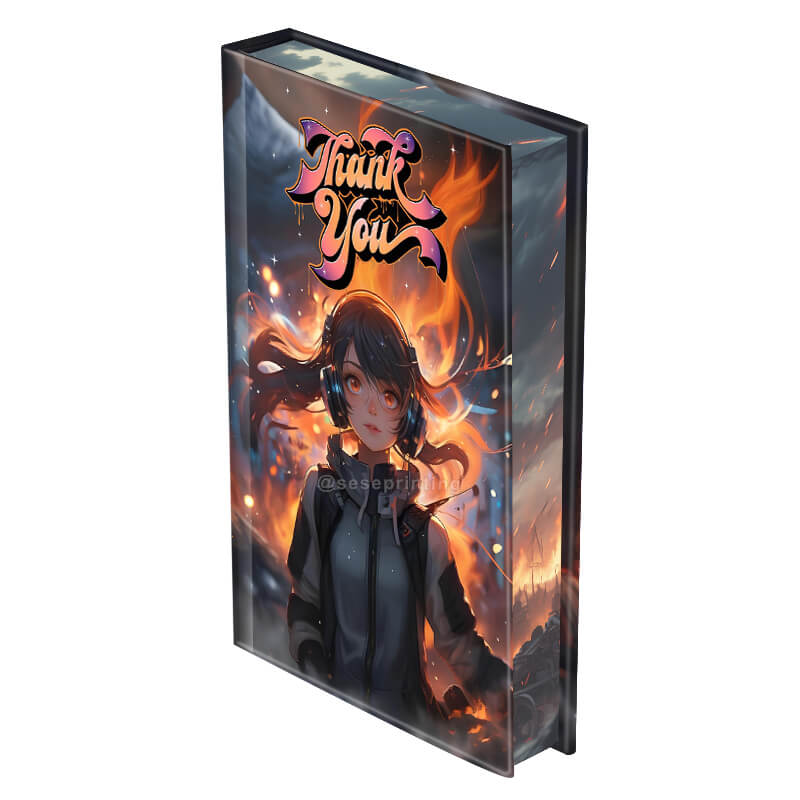 Get Your Own Book Printed with Full Color Stenciled Edges and Foil on Cover