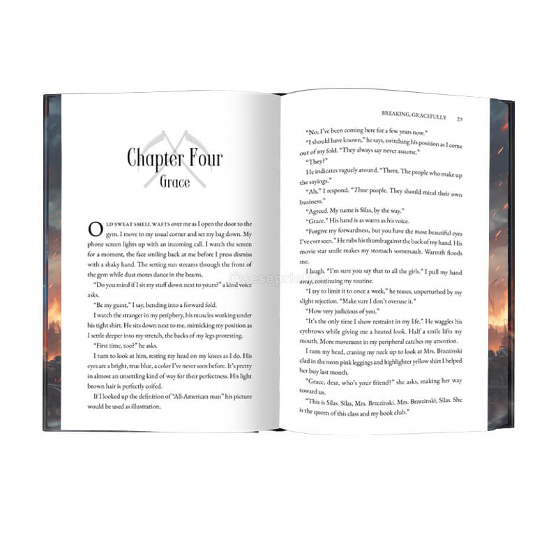 Get Your Own Book Printed with Full Color Stenciled Edges and Foil on Cover