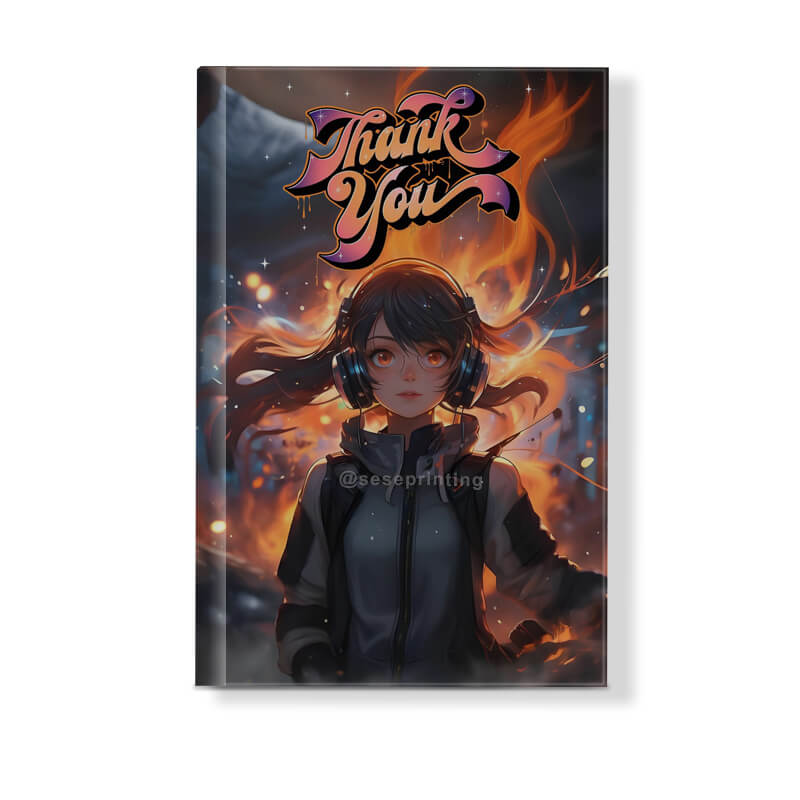 Get Your Own Book Printed with Full Color Stenciled Edges and Foil on Cover