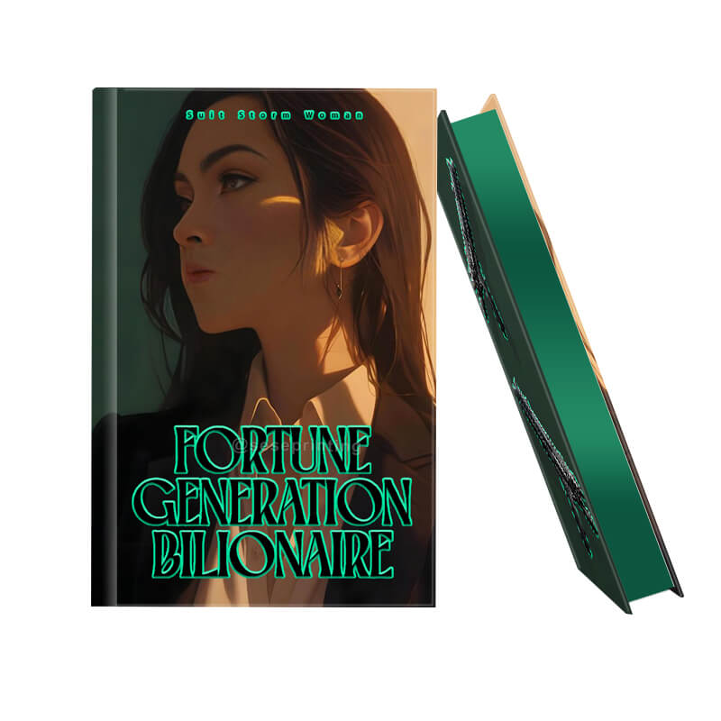 Self Publish Hardback Books with Foil Covers and Custom Sprayed Edges