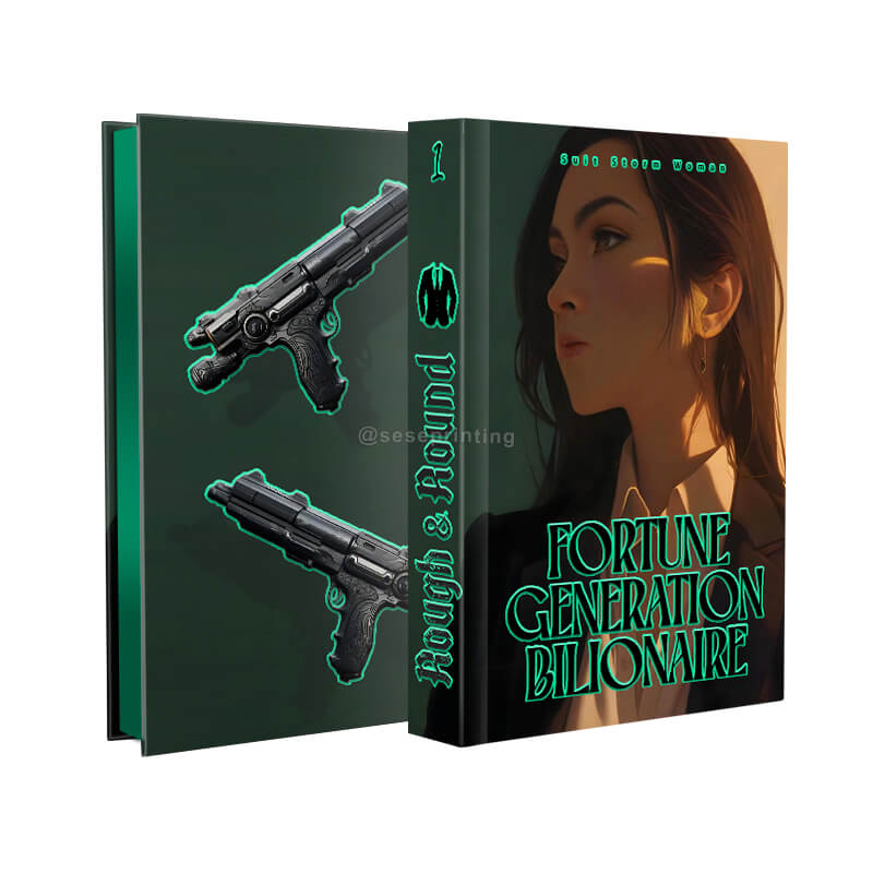 Self Publish Hardback Books with Foil Covers and Custom Sprayed Edges