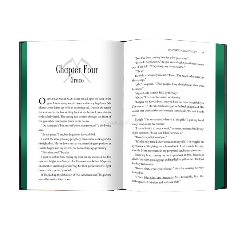 Self Publish Hardback Books with Foil Covers and Custom Sprayed Edges