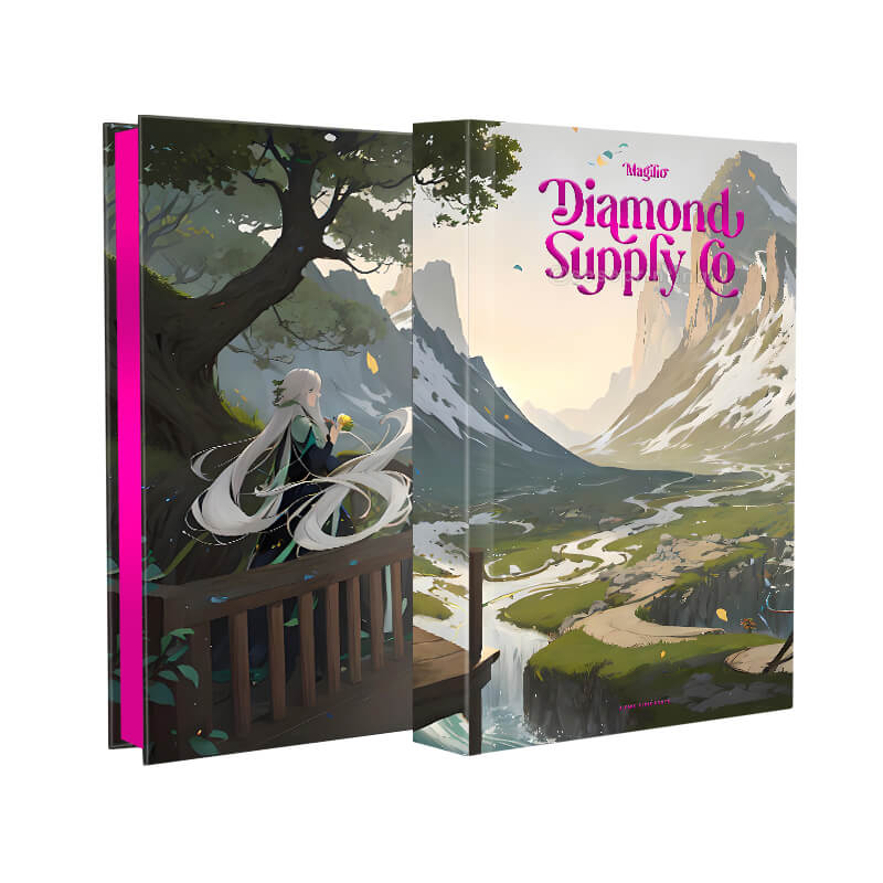 Print Your Own Book with Custom Sprayed Edges and Foil Covers