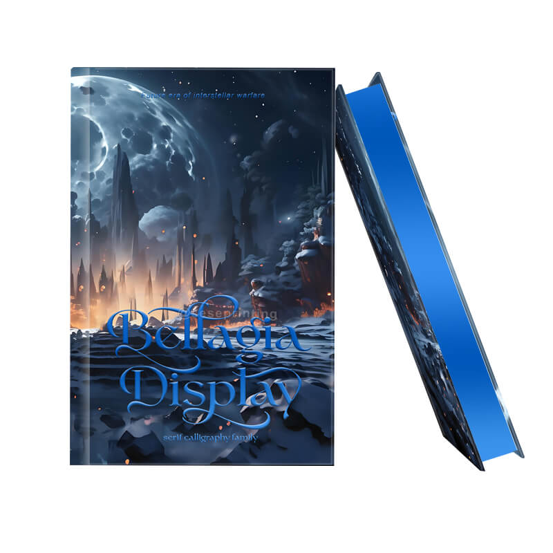 Special Edition Books with Foil on Cover and Sprayed Edges Printing